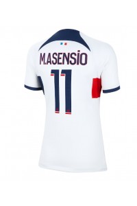Paris Saint-Germain Marco Asensio #11 Jalkapallovaatteet Naisten Vieraspaita 2023-24 Lyhythihainen